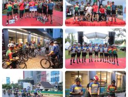 Tour de Muara Takus Tempuh Jarak 126 KM dari Pekanbaru ke Candi Bersejarah di Riau,  Tim Pesepeda Polda Sumut Raih Juara II