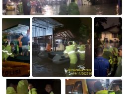 Tim SAR Polda Sumut Bantu Evakuasi Warga Terdampak Banjir di Kota Medan