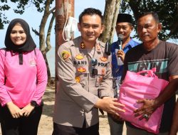 Kapolres Langkat Baksos Bersama Kodim 0203 Lkt di Pulau Kampai