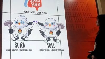 KPU Umumkan Sepasang Burung Jalak Bali  “Sura” dan “Sulu” Maskot Pemilu 2024