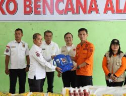 BPBD Provinsi Sumatera Utara Salurkan Bantuan Korban Banjir di Kota Binjai