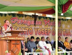 Hadiri Natal di Paroki Santo Yosep Delitua, Gubernur Sumut Edy Rahmayadi : Iman Pegangan Utama Dalam Hidup