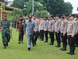 Wali Kota Binjai Pimpin Apel Gelar Pasukan Ops Lilin Toba 2022 , BNN Temukan Pengemudi Terindikasi Positif Narkoba