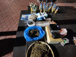 Tim Gabungan Polda Sumut Gerebek Kampung Narkoba di Pinggiran Kota Binjai