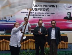 Erris Napitupulu Terpilih Aklamasi Ketua SMSI Sumut Periode 2022-2027