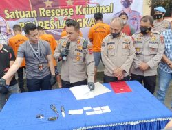 Empat dari 6 Tersangka Pemerasan Supir Truk Jalinsum Medan – Aceh Ditangkap, Kapolres  Langkat: Upaya Ciptakan Kenyamanan Supir Truk