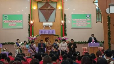 Natal Keluarga Besar SMP Negeri 1 Binjai 2022