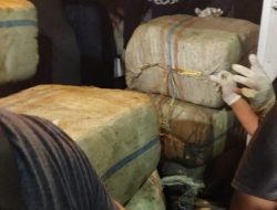 Polrestabes Medan Amankan Mobil Bawa Ganja 1 Ton