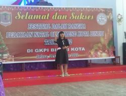 Festival Lagu Rohani Dalam Rangka Meriahkan Natal Oikumene 2022 , Ketum Panitia : Puncak Natal Oikumene di GOR  Binjai, 27 Desember