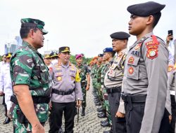 Apel Gelar Pasukan, Kapolri Pastikan Seluruh Pihak Siap Amankan Natal 2022 dan Tahun Baru 2023