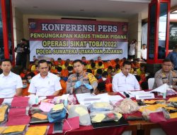Polda Sumut Gelar Ops Sikat Toba Ungkap 346 Kasus dengan 405 Tersangka
