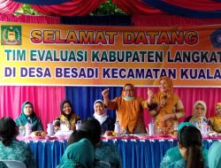 PKK Langkat Evaluasi Bina Desa Percontohan di Desa Besadi
