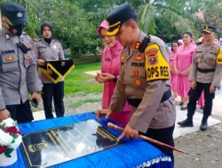 Kapolres Langkat Resmikan Gedung Bhara Daksa