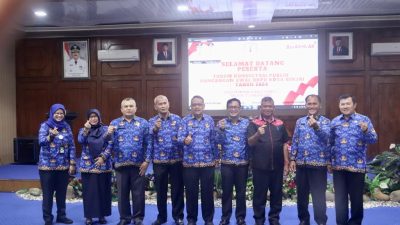 Staf Ahli Wali Kota Buka Forum Konsultasi Publik Rancangan RKPD Kota Binjai Tahun 2024