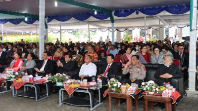 Menko Marvest RI dan Kapolda Sumut  Hadiri Syukuran Awal Tahun 2023 di Kabupaten Tapanuli Utara, Ephorus HKBP Launching Tahun Profesionalisme Penatalayanan