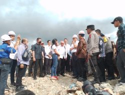 Menko Marvest RI dan Kapolda Sumut Tinjau Progres Pembangunan Balap Speed Boad F1H20 di Danau Toba