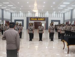 Sejumlah Pejabat Utama Polda Sumut dan Kapolres Diganti