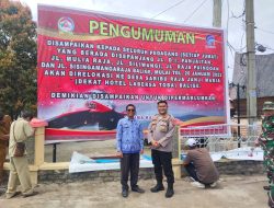 Bidhumas Polda Sumut Gandeng Pemkab Toba Laksanakan Sosialisasi Dukung F1H2O