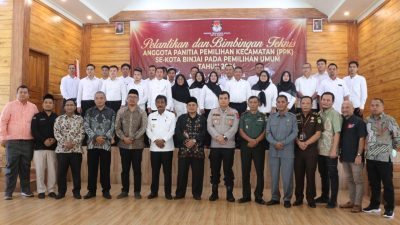 25 Orang Anggota PPK Binjai Dilantik