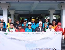 Peringati Hari Amal Bakti  Ke -77 Kemenag Kota Binjai Gelar Gerak Jalan Santai Kerukunan