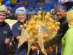HUT ke-273 Tahun 2023 Langkat di Stabat Meriah, Menteri BUMN Erick Thohir Bangga Langkat Kabupaten Pertama Akan Miliki Pabrik Minyak Goreng Merah