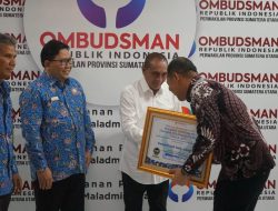 Langkat Peringkat ke-5 Hasil Penilaian Penyelenggaraan Pelayanan Publik dari Ombudsman RI