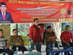 Warga Sei Bingai Kembali Minta Bantuan Bedah Rumah dan Irigasi Ke Ralin Sinulingga Saat Reses