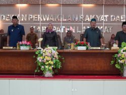 Plt Bupati Hadiri Paripurna Hasil Reses DPRD Langkat