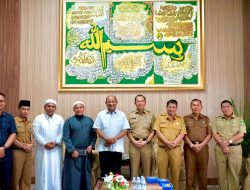 Calon Petugas Haji Langkat Silaturahmi ke Syah Afandin