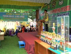 Plt Bupati Langkat Buka Porseni  Raudhatul Athfal