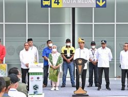 Presiden Jokowi Resmikan Terminal Amplas dan Tanjung Pinggir, Edy Rahmayadi Dukung Keinginan Presiden Ubah Citra Terminal Banyak Preman