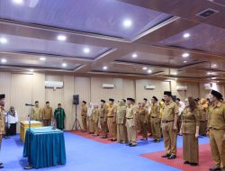 77 Kepsek TK,SD dan SMP se Kota Binjai Dilantik, Wali Kota : Kepsek Harus Paham Regulasi dengan Baik, Tegas, Disipilin dan Tetap Humanis