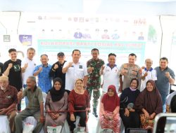 Peringati HPN ke 77, PWI Kota Binjai Donor Darah dan Pengobatan Gratis