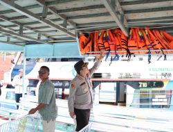 Diprediksi F1 H20 Disaksikan 25 Ribu Penonton , Polres Simalungun Cek Kelaikan Kapal Mobilisasi Penonton di Parapat Danau Toba