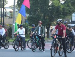 Presiden Jokowi  Goes Keliling Kota Medan Bersama Kapolda Sumut