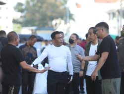 Kapolda Sumut Dengar Arahan Presiden RI Saat Tinjau Rencana Revitalisasi Lapangan Merdeka dan Kesawan Kota Medan