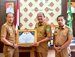 Kabupaten Langkat Terima Penghargaan Kanwil BPN Provsu.