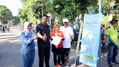Wawako Binjai Ikuti CFD dan Kunjungi Layanan Amir Jempol