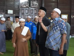 Ganjar Pranowo Silaturahmi Tuan Guru Babusalam Disambut Plt Bupati Langkat