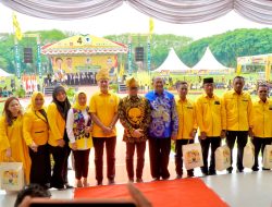 DPD Golkar Langkat Dilantik, Syah Afandin Pesankan Jaga Kekompakan