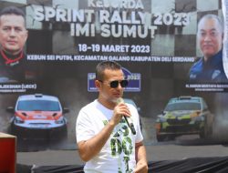 Ketum IMI Sumut :Kejurda Sprint Rally Sumut Ajang Pemanasan Menuju Kejurnas APRC 2023, Ijeck Tercepat di kelas M1 dan SC FFA