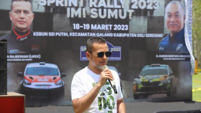 Ketum IMI Sumut :Kejurda Sprint Rally Sumut Ajang Pemanasan Menuju Kejurnas APRC 2023, Ijeck Tercepat di kelas M1 dan SC FFA
