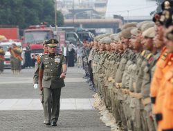 HUT Satpol PP , Linmas dan Damkar,G ubernur Sumut Ingatkan Satpol PP Berani dalam Bertugas dan Lindungi Masyarakat yang Patuh Aturan