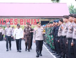 Apel Gelar Pasukan Ops Keselamatan Toba 2023, Upaya Tingkatkan Disiplin Lalu Lintas