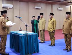 Sekdako Binjai Lantik 3 Pejabat Administrator Pemko Binjai, Tunjukkan Prestasi Kerja