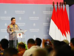 Rakornas BNPB, Kapolri Bicara Langkah Konkret Manajemen Risiko Bencana
