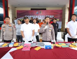 Polda Sumut dan Polres Simalungun Ungkap Kasus Perampokan Bersenpi Rakitan