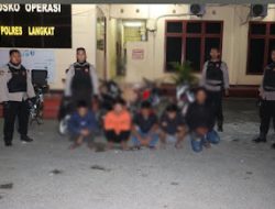 Polres Langkat Amankan 5 Pembalap  Liar Resahkan Masyarakat di Stabat