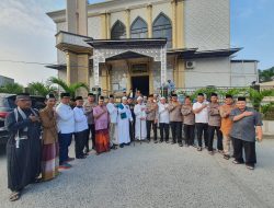 Wakapolda Sumut Safari Subuh Jumat Berkah di Masjid As – Sa’adah Belawan
