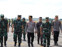 Kapolda Sumut Sambut Kedatangan Panglima TNI